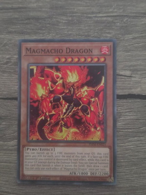 Magmacho Dragon Yu-Gi-Oh! card