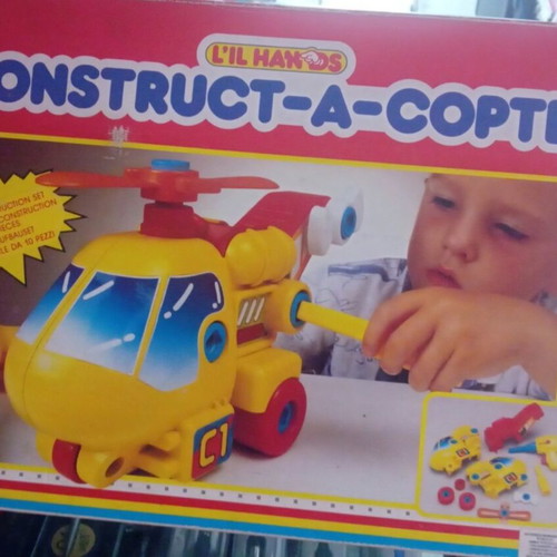 Construct-A-Copter toy new, sealed in box