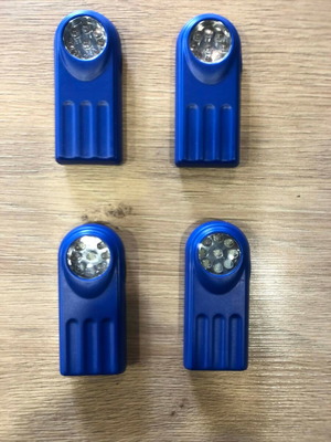 Mini Led flashlights 4 pcs new