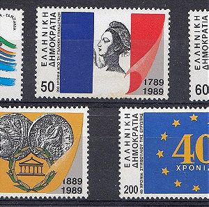 Διεθνείς Επέτειοι 1989