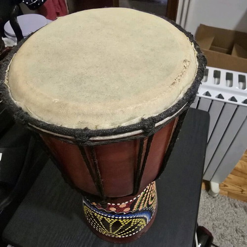Africa djembe drum used in very good condition