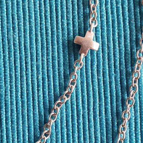 Lalaounis Silver 925 Necklace with Crosses like new, 63 cm