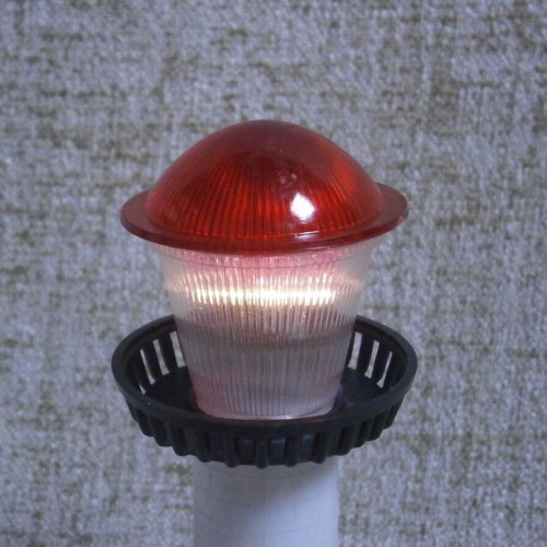 Lighthouse lamp new with box, functional, vintage