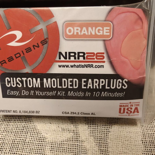 Radians Earplugs New Professional Custom Fit with Neck Cord
