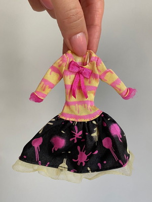 Dress for Monster High Art Class Draculaura doll 2013 used