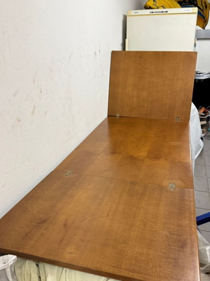Extendable kitchen table used