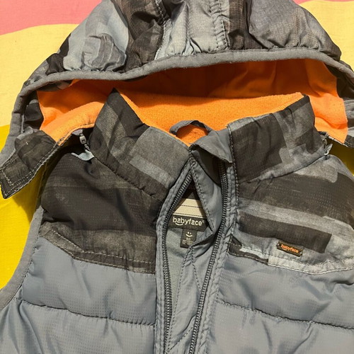 Babyface sleeveless baby jacket used, 12-18 months