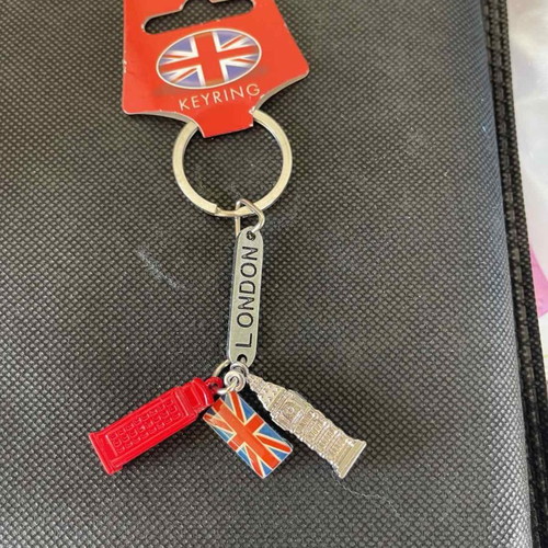 Keychain new with London charms
