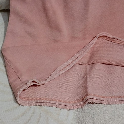 Bershka Unisex Pink Wide T-shirt Used with Logo