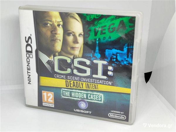  gnisio pechnidi gia Nintendo DS - CSI Deadly Intent The Hidden Cases - pliris