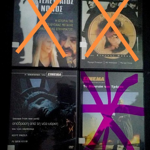 DVD pack of 41 used, various genres with subtitles