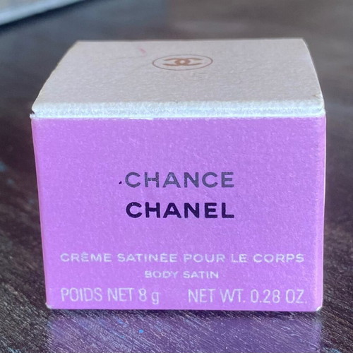Miniature Body Satin Cream Chance Chanel 8 gr new
