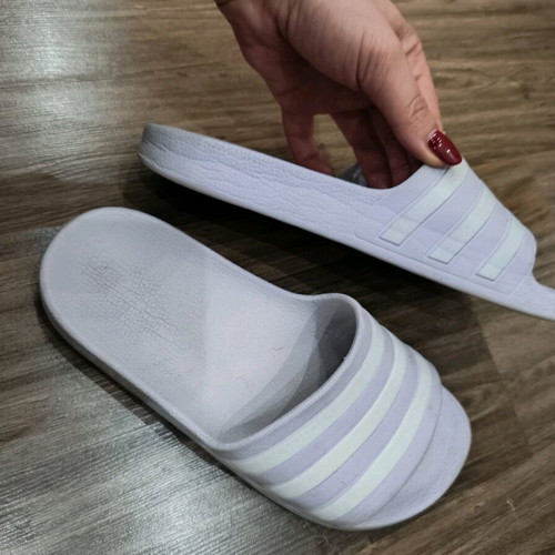 Adidas παντόφλες μεταχειρισμένες 37 λιλά