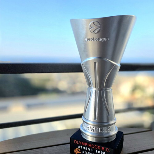 Κύπελλο EuroLeague 2026 Ολυμπιακός 35εκ. ρέπλικα