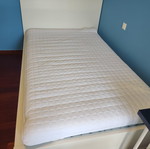 Bed with mattress, 2m x 1.20m, new, white