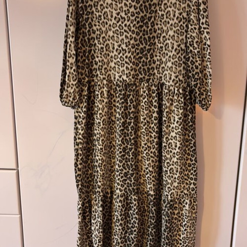 Zara leopard dress large like new