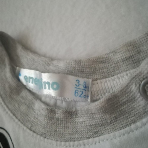 Energino baby romper like new, short sleeve 3-6 months, 62cm