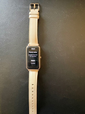 Huawei Watch Fit mini b16 σαν καινούργιο με δερμάτινο λουράκι