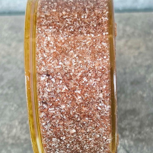 Orgonite large size ALU-COPPER like new with gold-plated MWO antennas