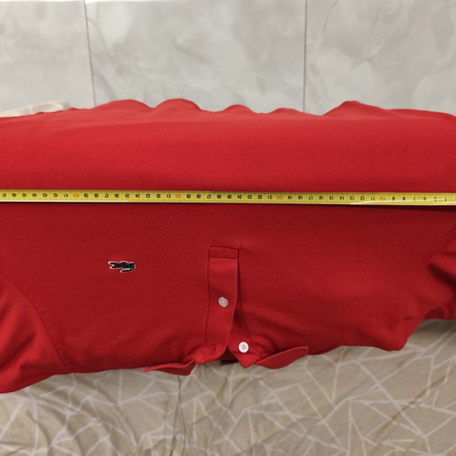 Lacoste Polo Shirt M red new