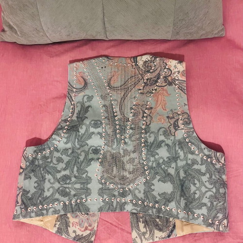 Vassia Kostara vest limited collection like new, size M/L