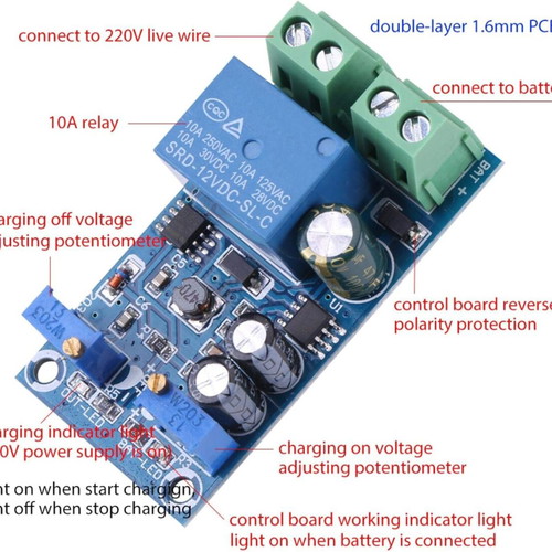 Battery Charge Control Module 12V New