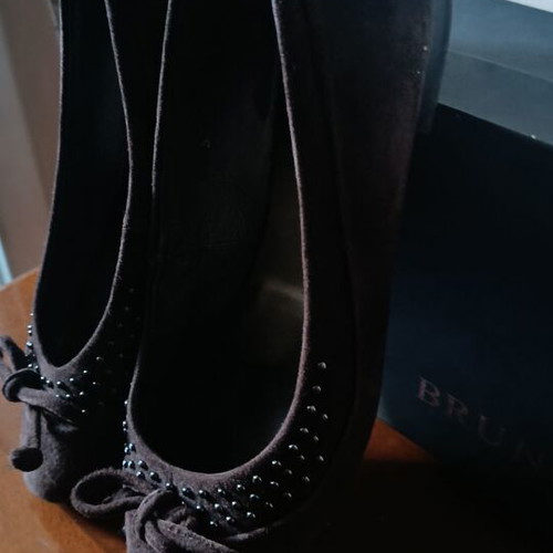 Bruno Premi ballerinas used, brown leather size 37