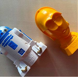Star Wars: The Clone Wars - R2D2 & C-3PO Cookie Jars by Kellogg's, 2005