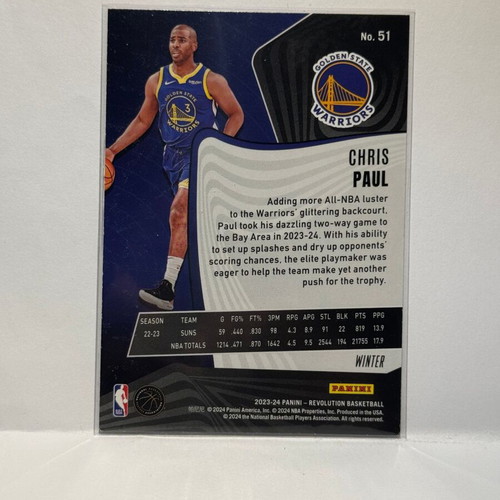 Panini Revolution Chris Paul #51 Winter 2023-24 card new