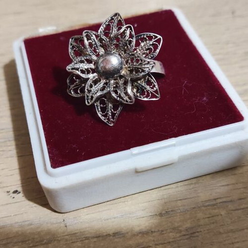 Silver 925 ring handmade, size 65, new