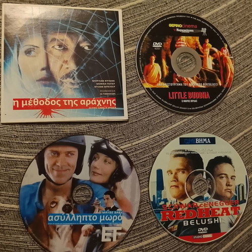 DVD movie collection used, 36 discs, various genres with subtitles