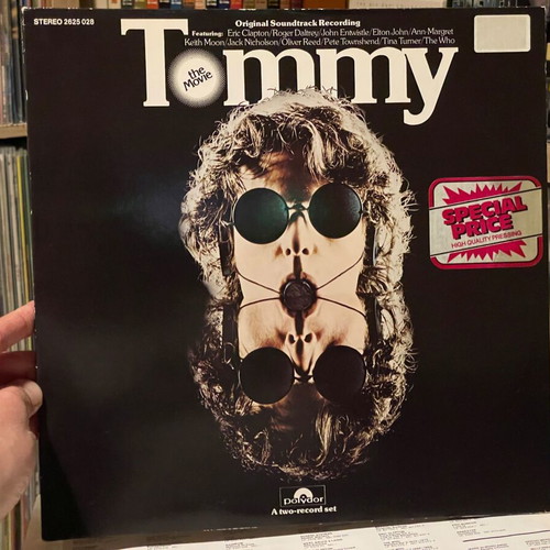 Tommy The Movie soundtrack used, double LP rock