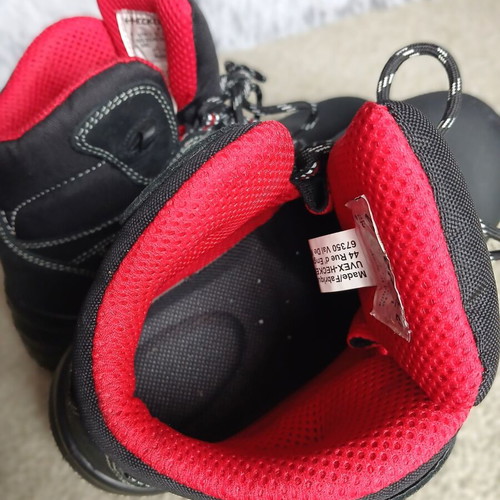 Heckel S3 SRC Safety Shoes Size 39 New Black Boots