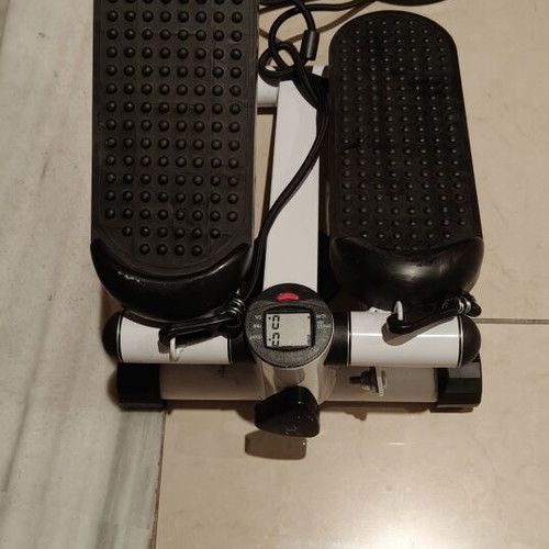 Mini Stepper with Resistance Bands and LCD Screen like new