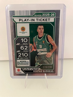 Euroleague 2025-26 Kostas Sloukas Panathinaikos collectible card new