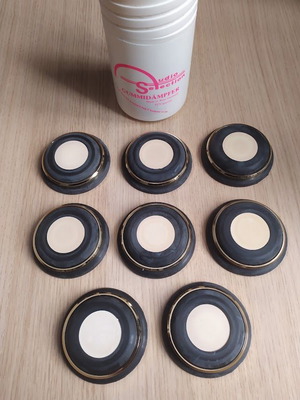 Hi-Fi Vibration Damping Bases like new, 8 pieces