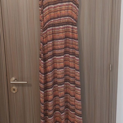 Piazza Italia Dress used, colorful, size small with side slits