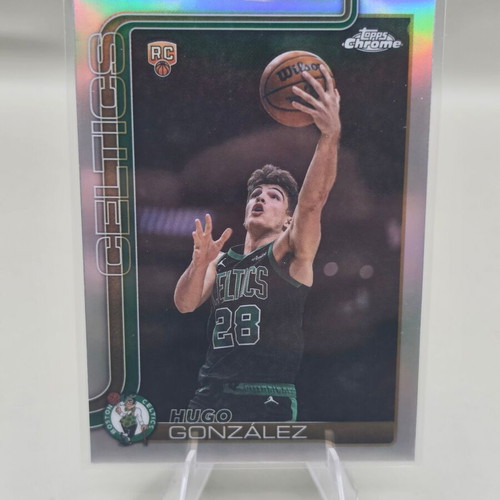 2025-26 Topps Chrome Hugo Gonzalez Refractor Rookie Card #178