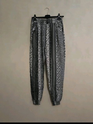 Black and White Salvari Pants New with Pockets and Soft Fabric