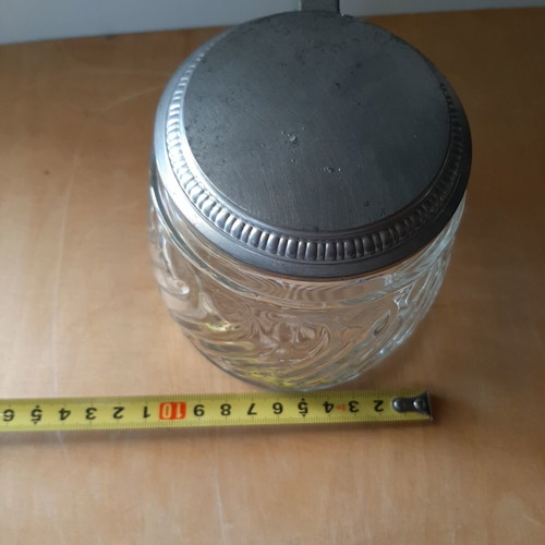 Original BMF Beer Mug like new with metal lid, vintage 50s-60s