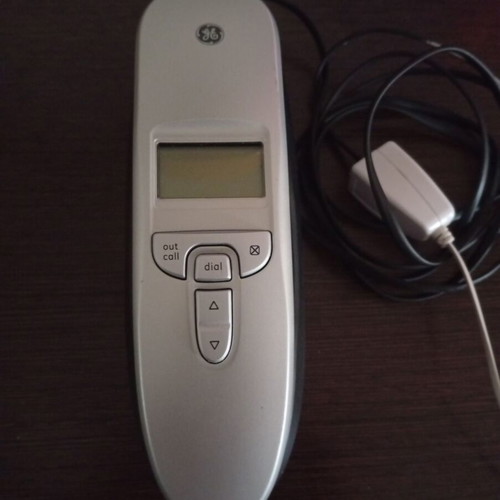 General Electric wired home phone like new, gray
