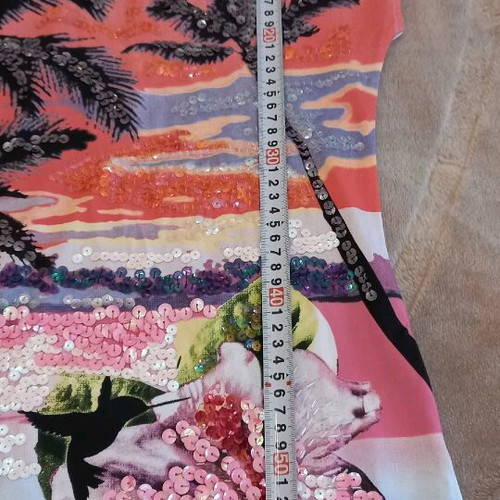 Denny Rose women's t-shirt new with handmade details