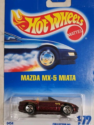 Hot Wheels 1991 Mazda MX-5 Miata sealed