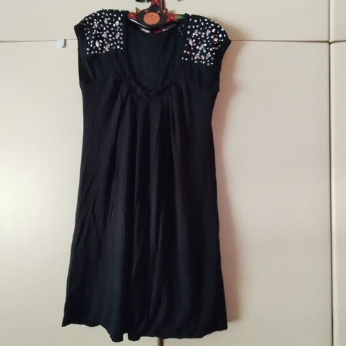Swarovski party dress like new, black, Posare, size M