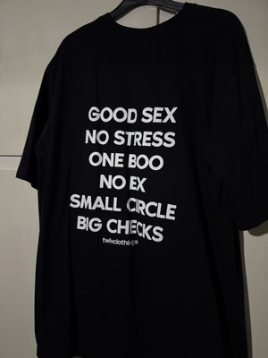 Twelve Clothing T-Shirt new, black, size L