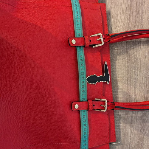 Trussardi Tote bag like new, red shoulder bag
