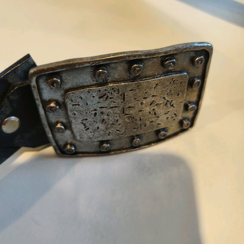 No Fear adjustable unisex belt black like new