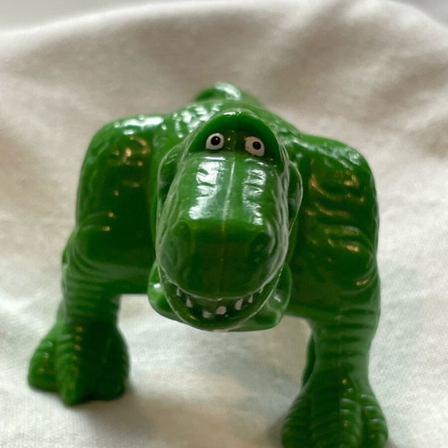 Toy Story 1996 Rex the Dinosaur figure like new with wagging head and tail