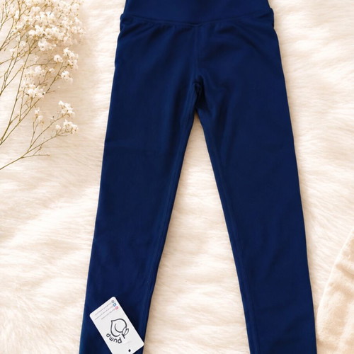 Sports leggings new with push up effect, size M, blue