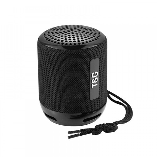 T&G TG-129 Bluetooth Speaker 5W with Radio, Battery Up to 3 Hours Black